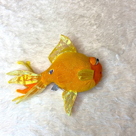 Webkinz Orange Fantail Goldfish Stuffed Animal - Picture 3 of 7